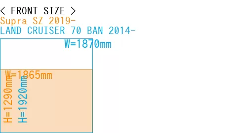 #Supra SZ 2019- + LAND CRUISER 70 BAN 2014-
